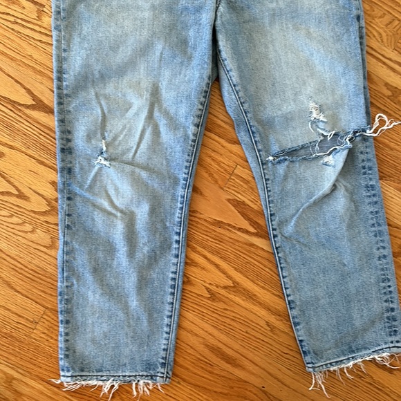 J crew point sur denim size 31 button fly distressed slouchy boyfriend style - Picture 5 of 12